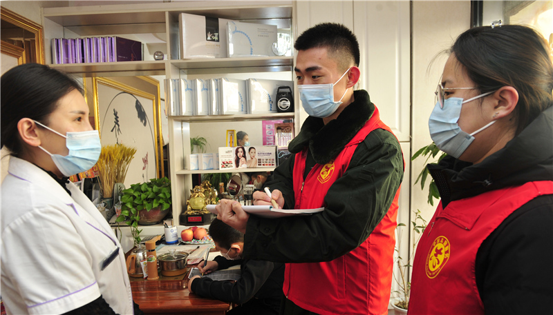 河北沧州：志愿者抗疫显担当